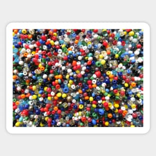 Colourful Loom Beads Sticker